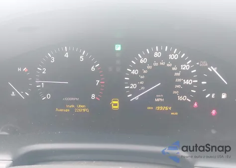 2004 Lexus Ls 430 z USA, uszkodzony, nr VIN JTHBN36F040153814